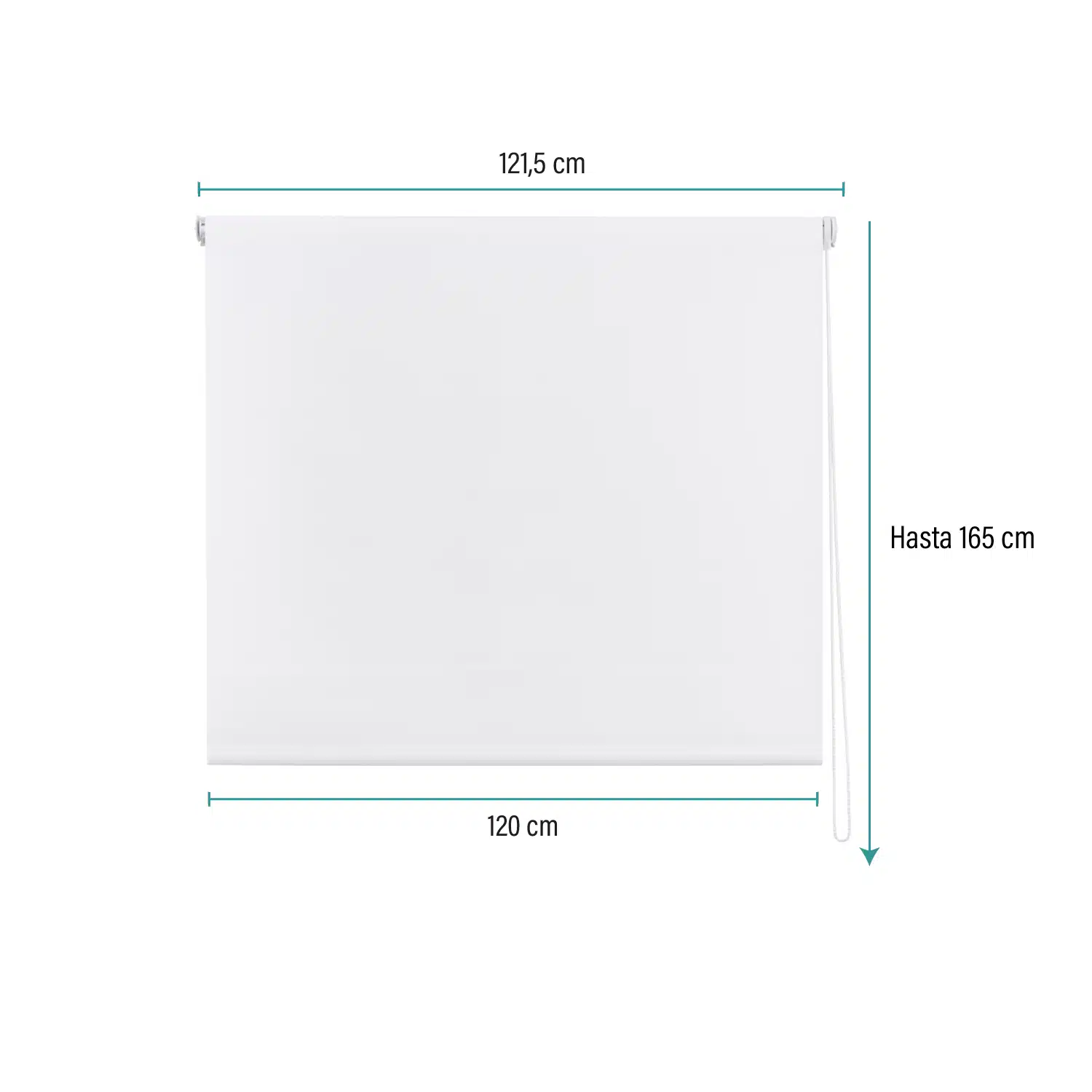 Roller Sunscreen Blanco 120x165
