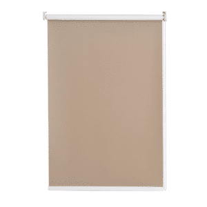 Cortina Roller 100% Blackout Capuccino 120X165 Cm Aura