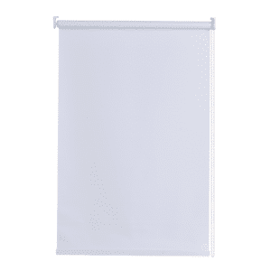 Cortina Roller 100% Blackout Blanco 120X165 Cm Aura