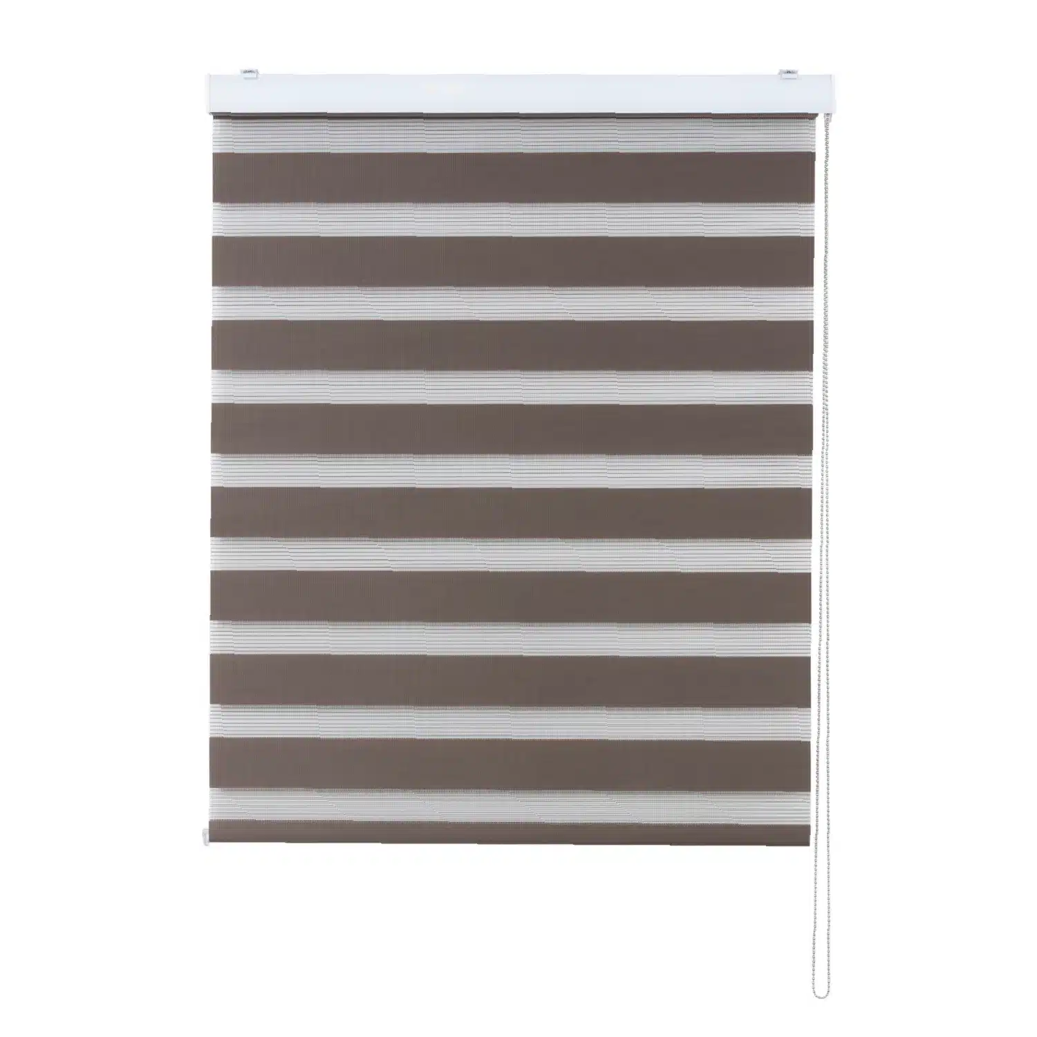 Cortina Roller Duo Zebra Día Y Noche Tostado 90 X 165 Cm Sunfree