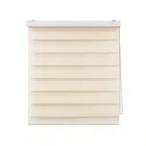 Cortina Roller Duo Zebra Día Y Noche Beige 90 X 165 Cm Sunfree