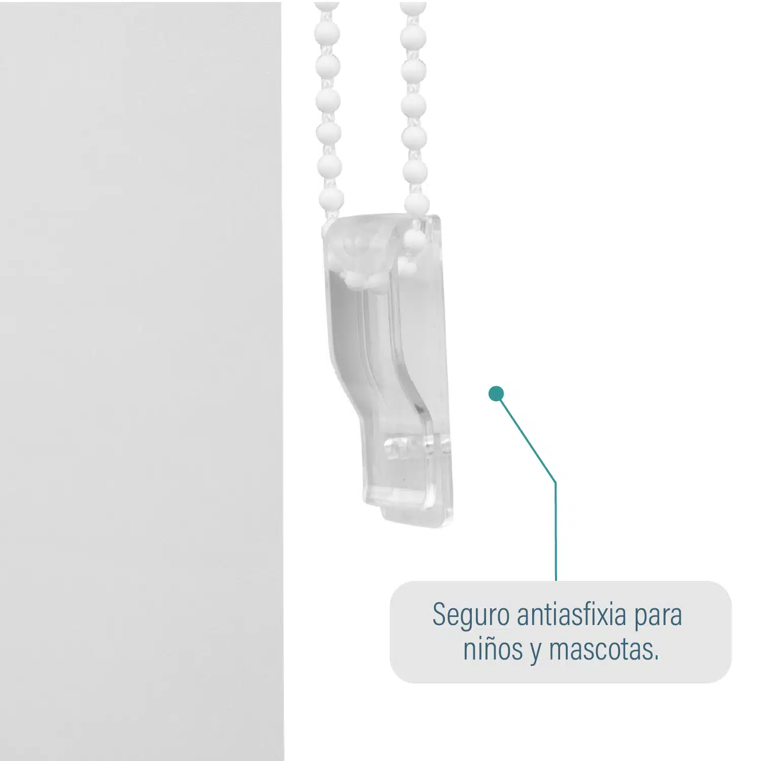 Cortina Roller Blackout Blanco 180 X 250 Cm Sunfree - Imagen 4