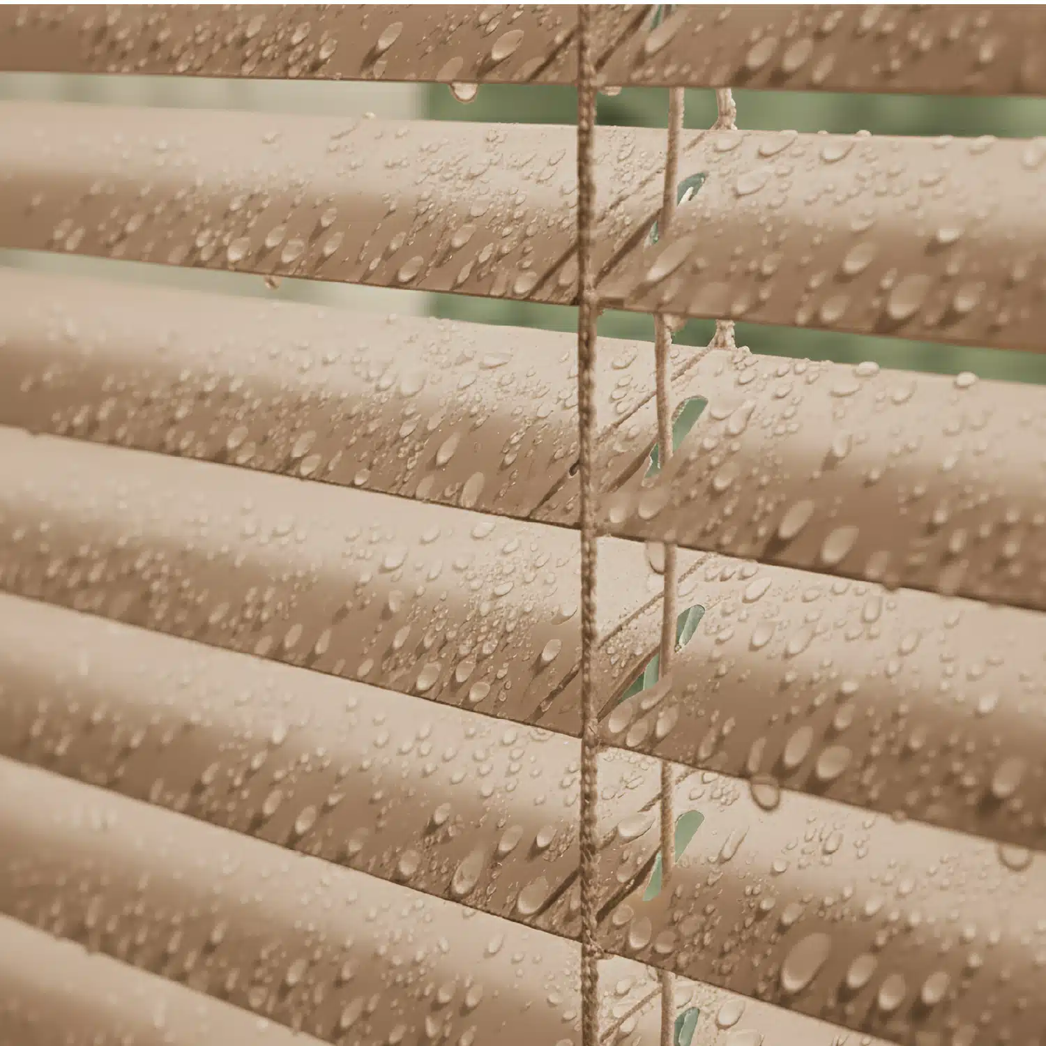 Persiana Veneciana Pvc 25MM 160X165 Cm Manual Capuccino Aura - Imagen 4