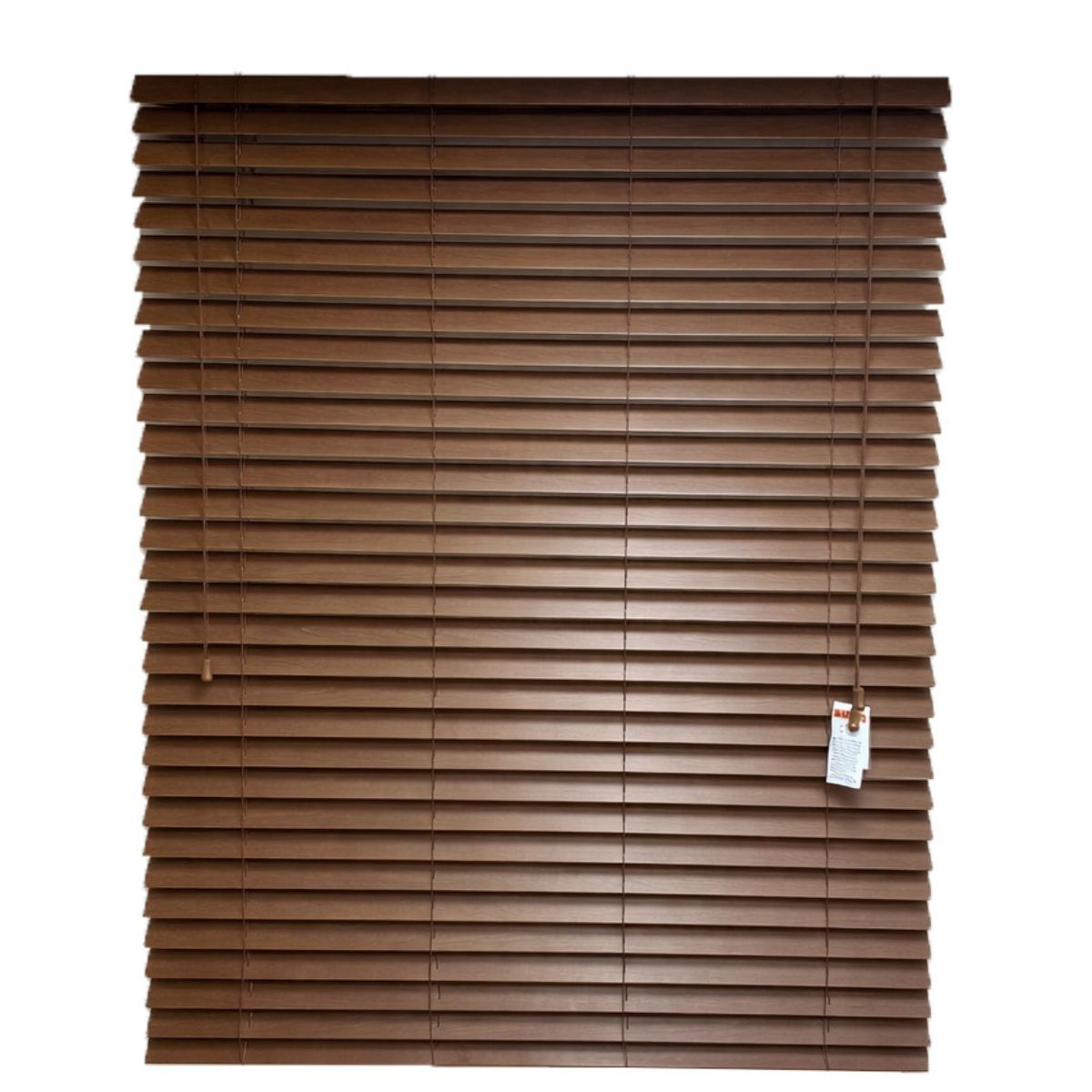 Persiana Imitación Madera 50 MM 120X250 Cm Nogal Texturado