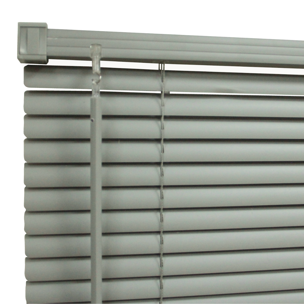 Persiana Veneciana Pvc 25MM 200X165 Cm Manual Gris Ceniza Aura - Imagen 4