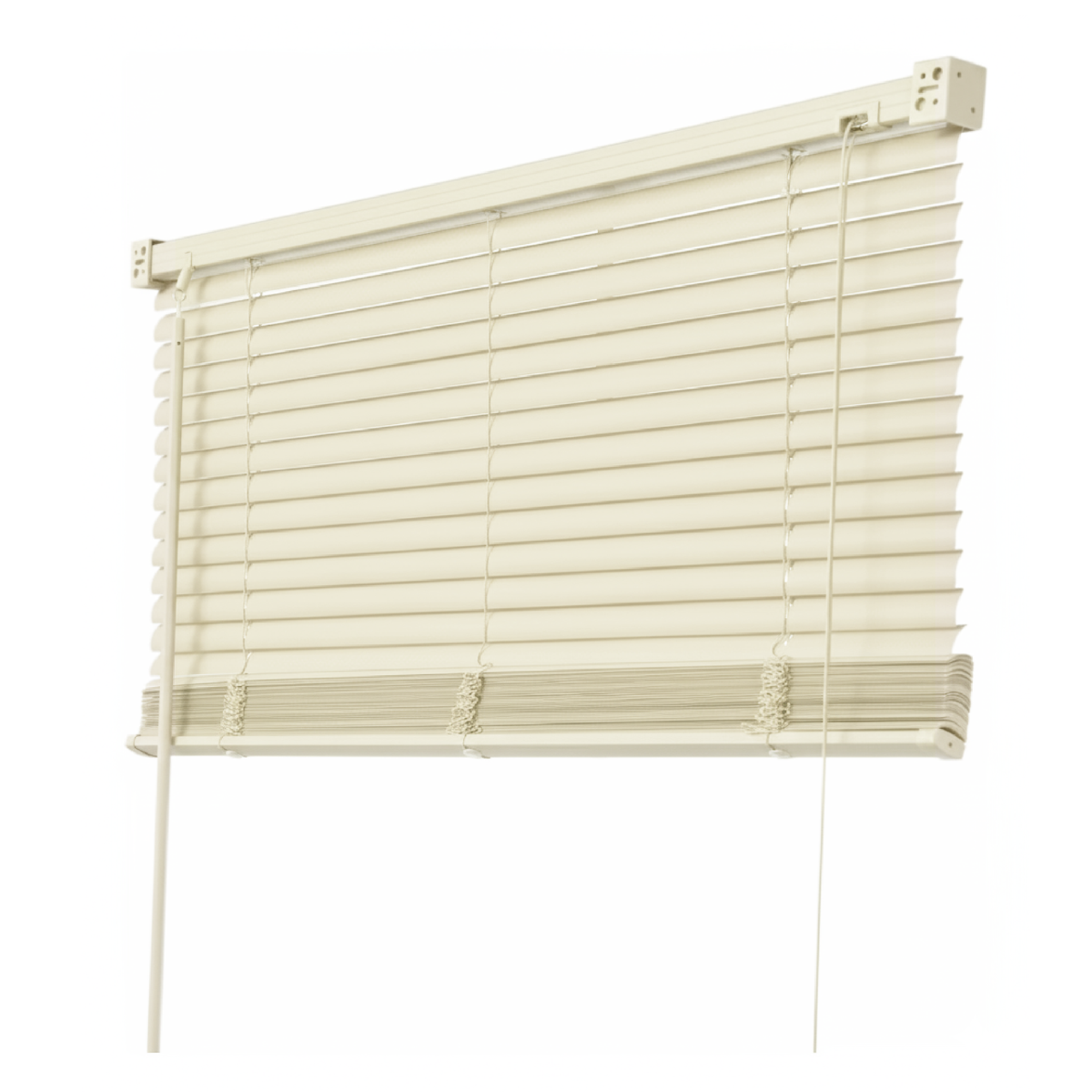 Persiana Veneciana Pvc 25MM 100X165 Cm Manual Marfil Aura - Imagen 2