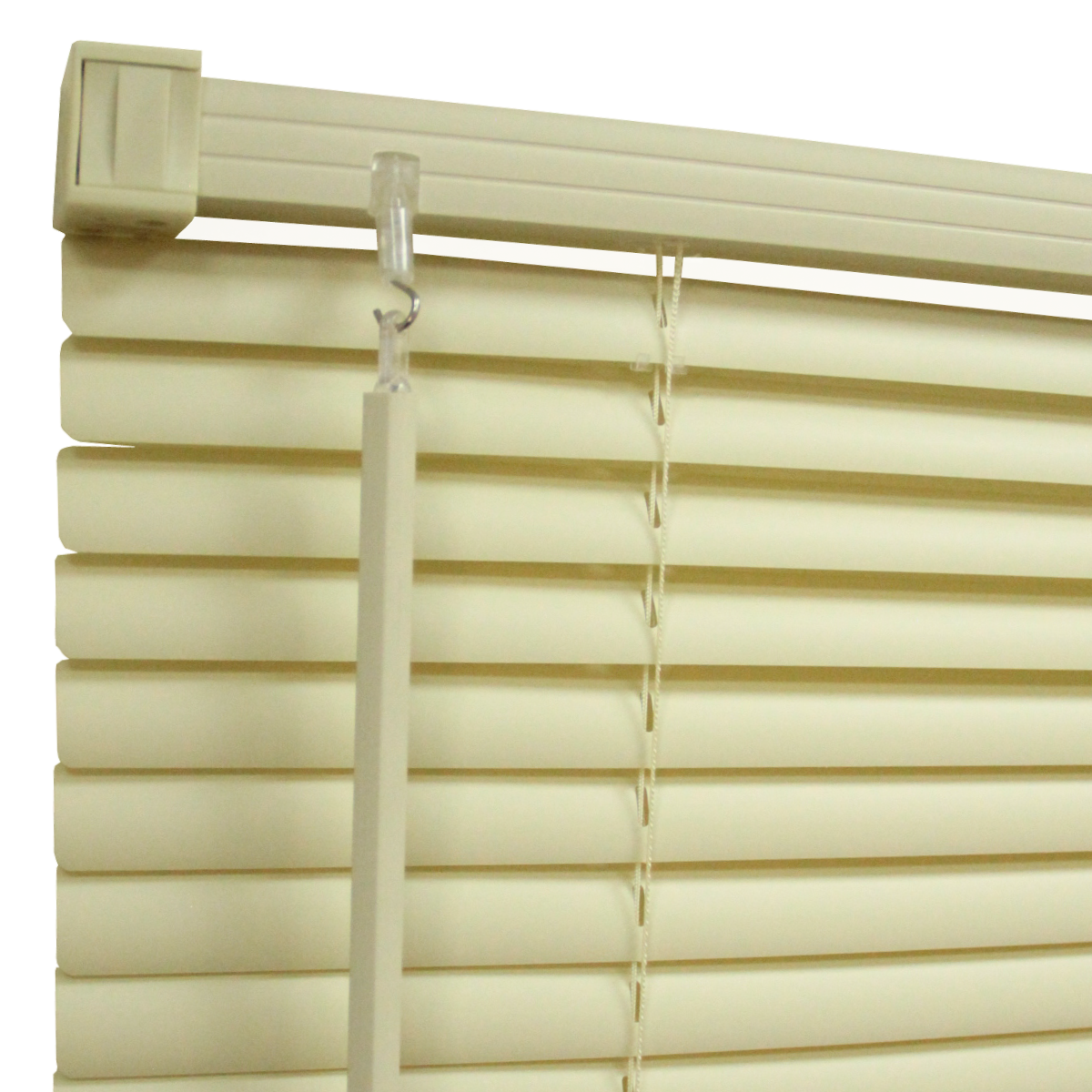 Persiana Veneciana Pvc 25MM 100X165 Cm Manual Marfil Aura - Imagen 4