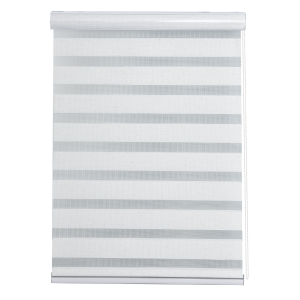 Cortina Roller Duo Zebra Día Y Noche 090 X 250 Cm Color Textura Lino Marca Aura